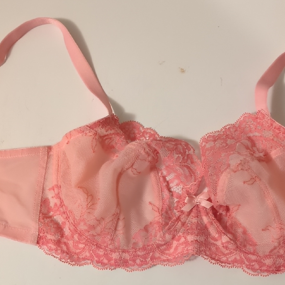 Panache Delicate Pink Lace Bra Ana 34E